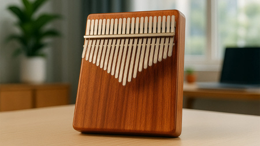 21 key wooden kalimba instrument
