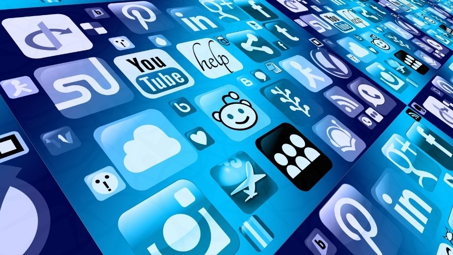 Logos of well known Apps for Music Distribution