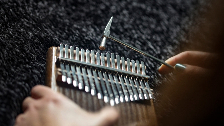 Tuning a kalimba