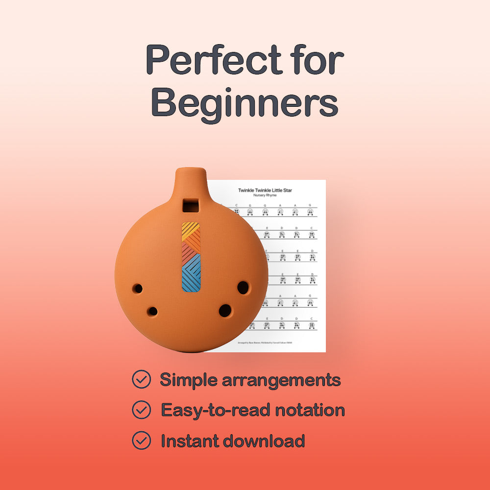 Vocalise - 6 Hole Ocarina Tab