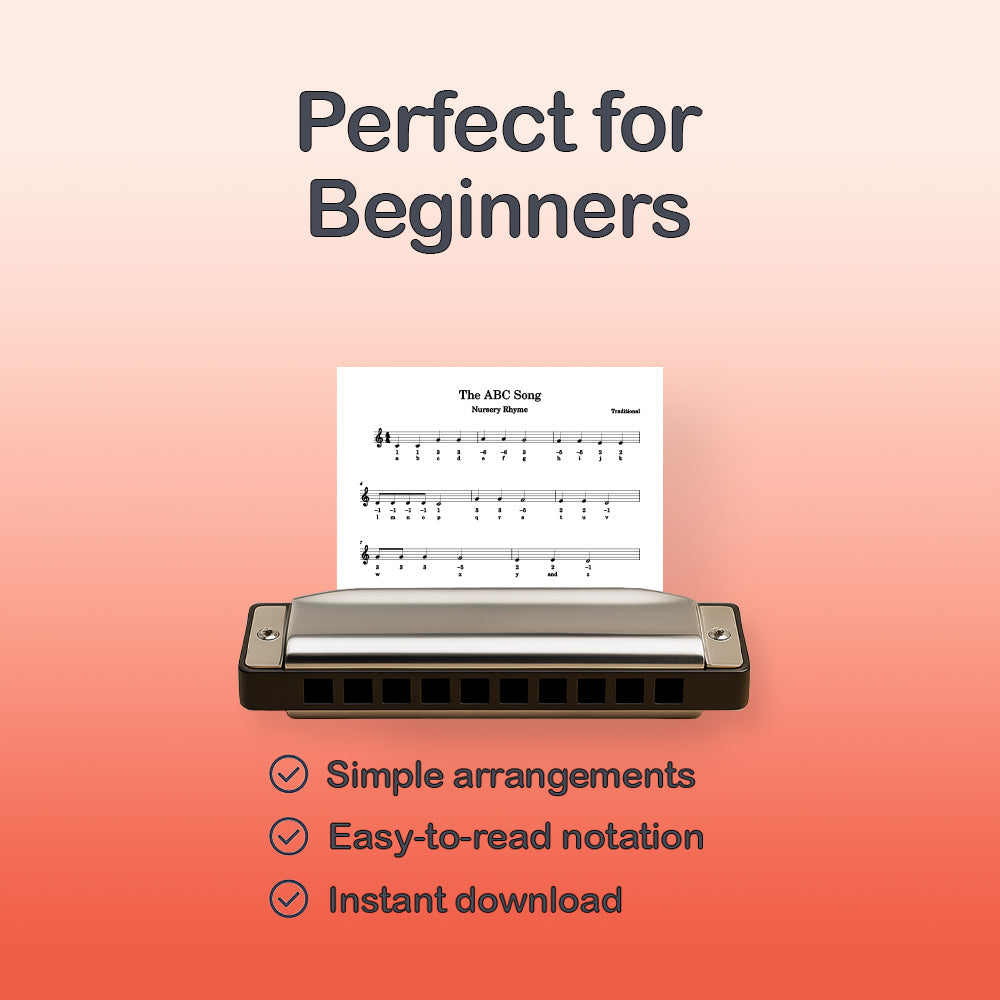 Swing low, sweet chariot - Harmonica tab