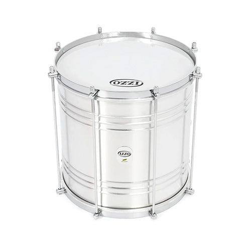 12-inch Izzo Samba drum, lightweight and durable, designed for authentic Brazilian percussion.