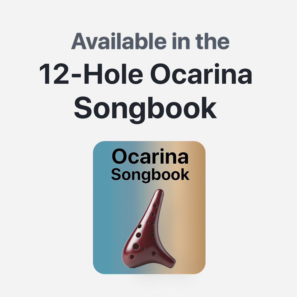 Waltzing Matilda - 12 Hole Ocarina Tab