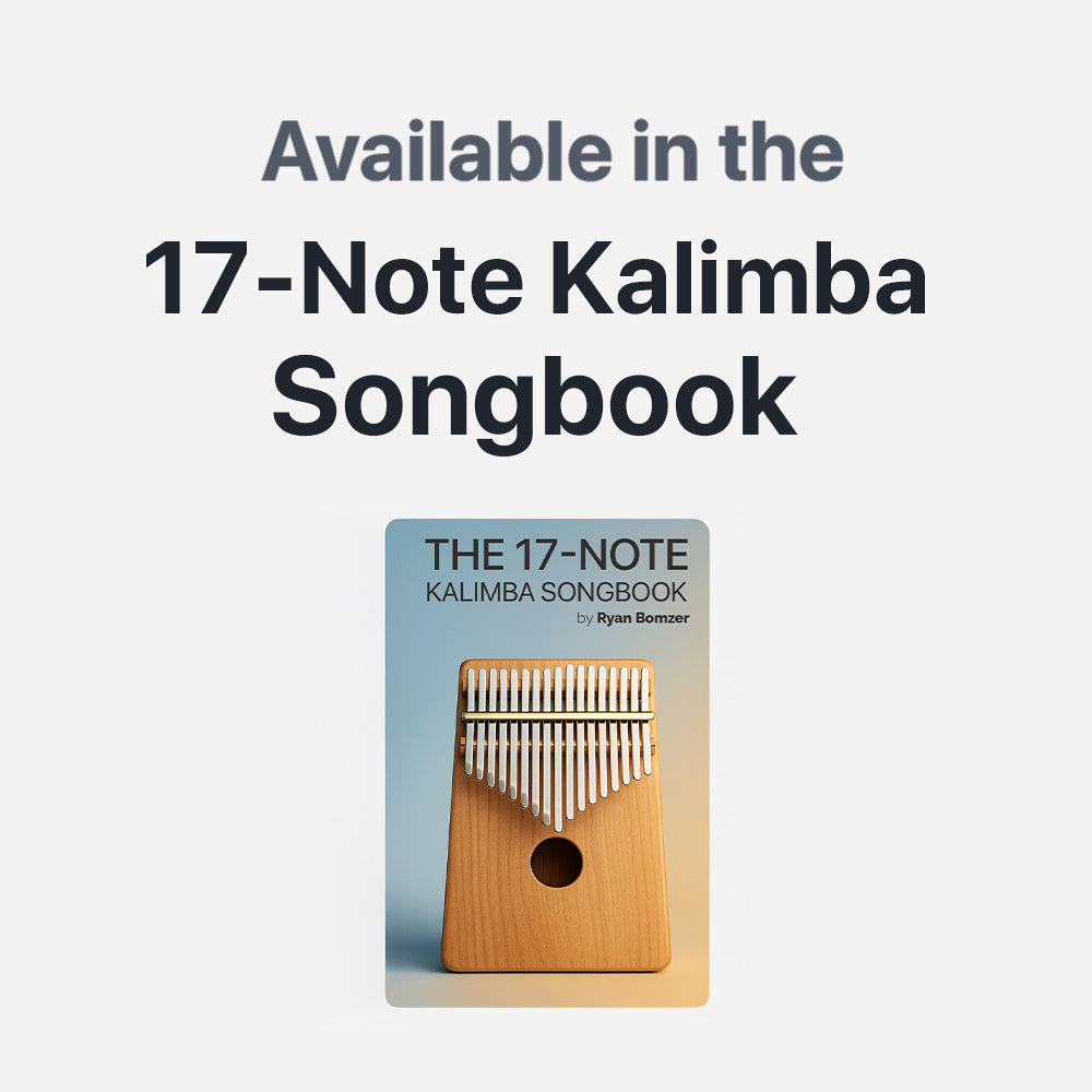 Old Macdonald Had A Farm - 17 Note Kalimba tab
