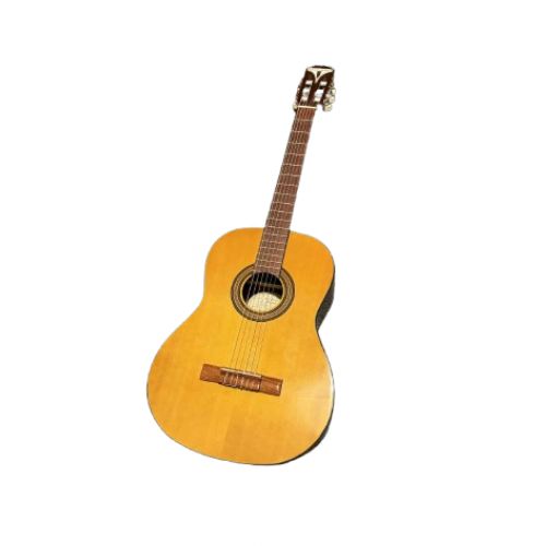 Wooden epiphone guitar front