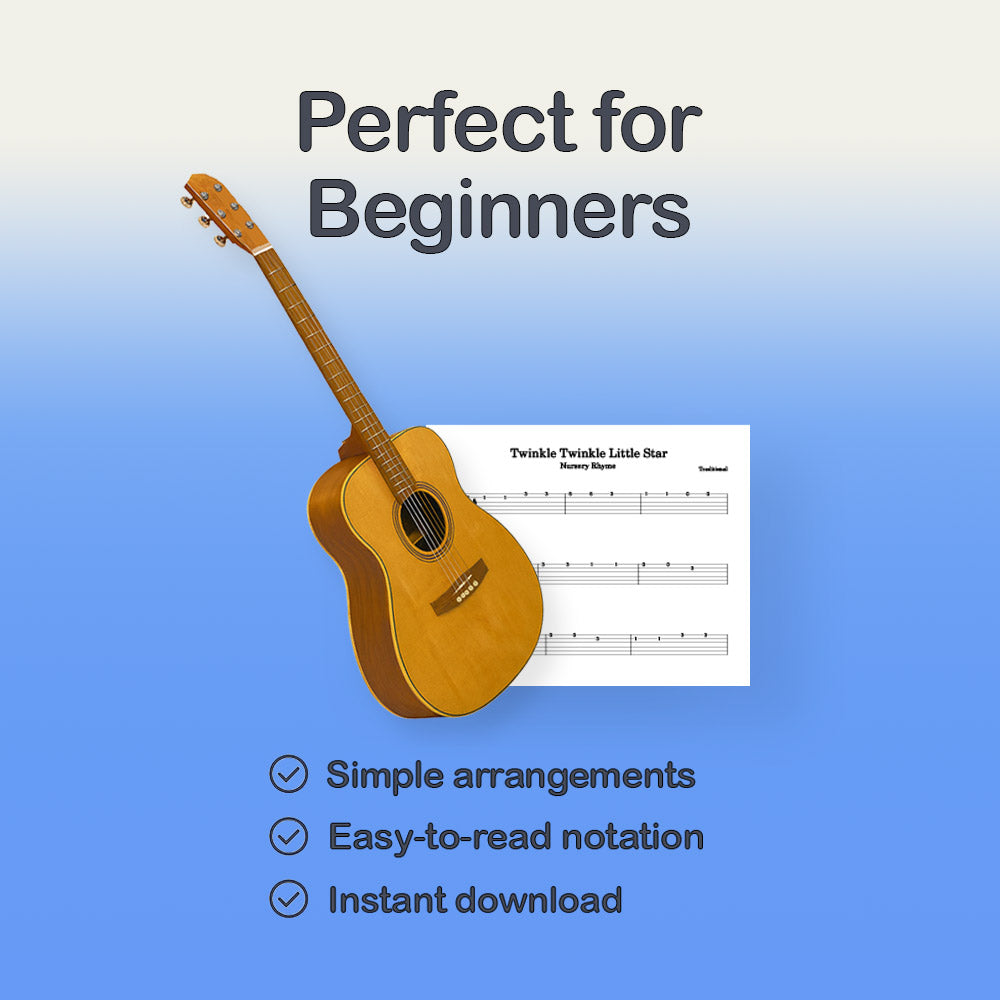 Stephen Foster Camptown Races - Guitar Tab