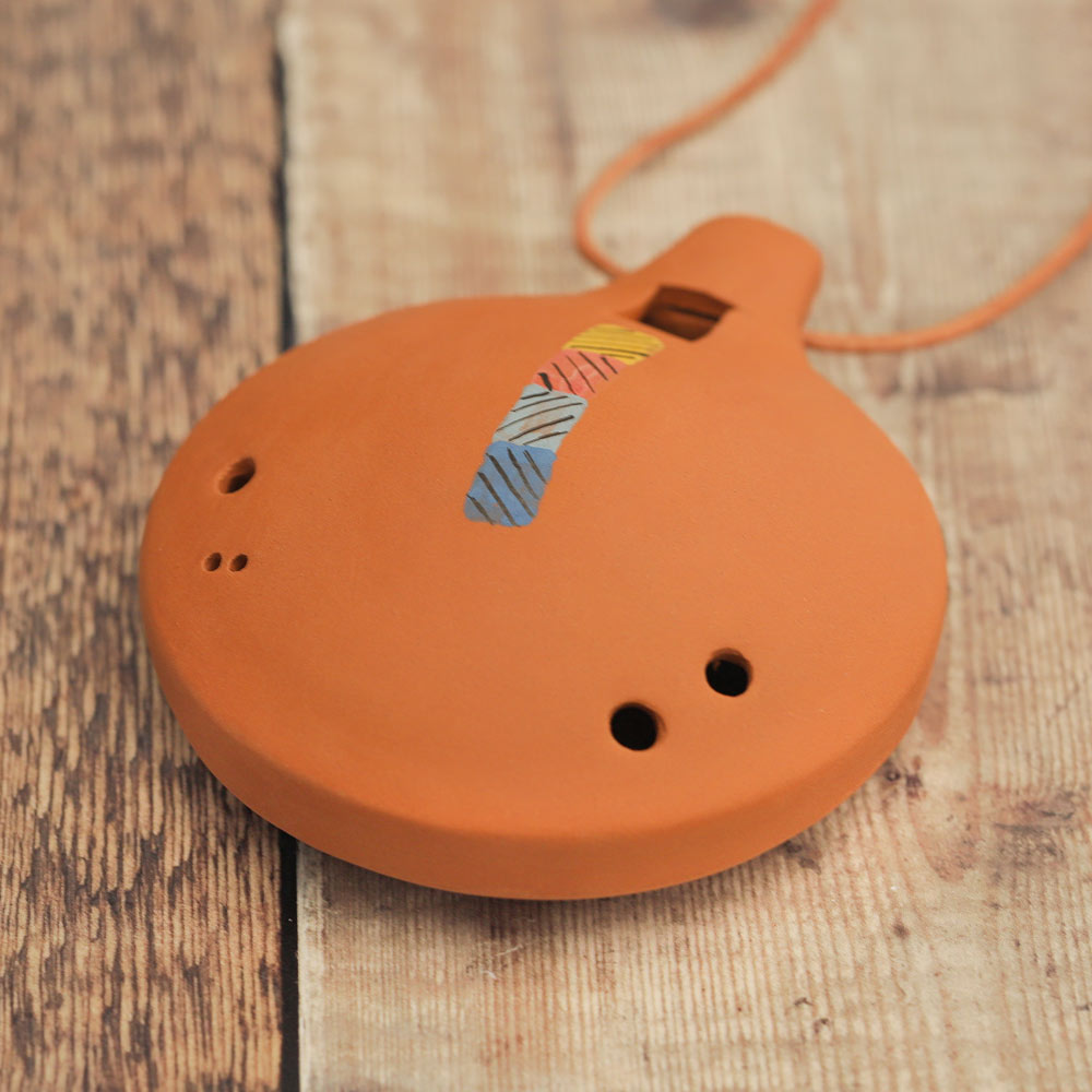 A close up of the Ocarina Pro Alto