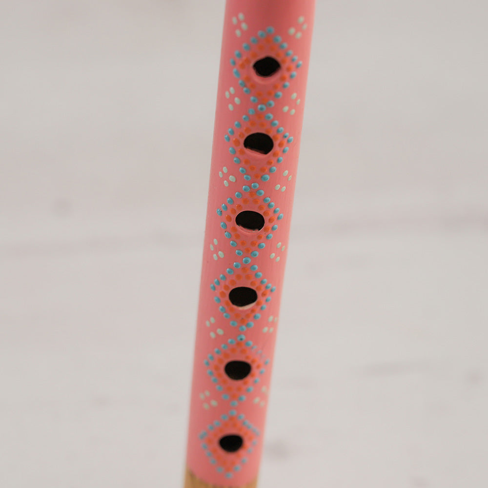 pink lembut recorder holes