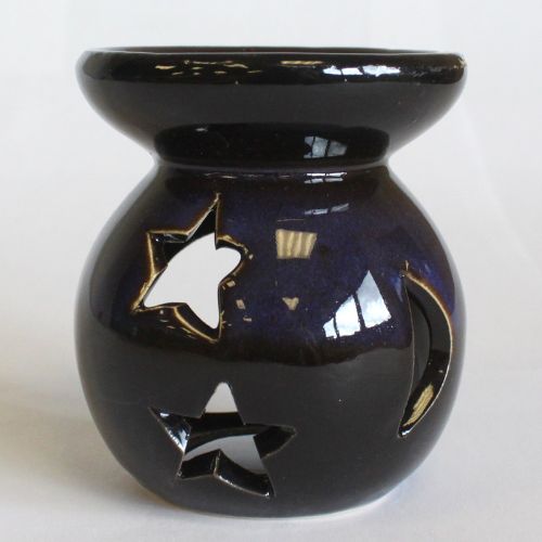 blue black oil burner