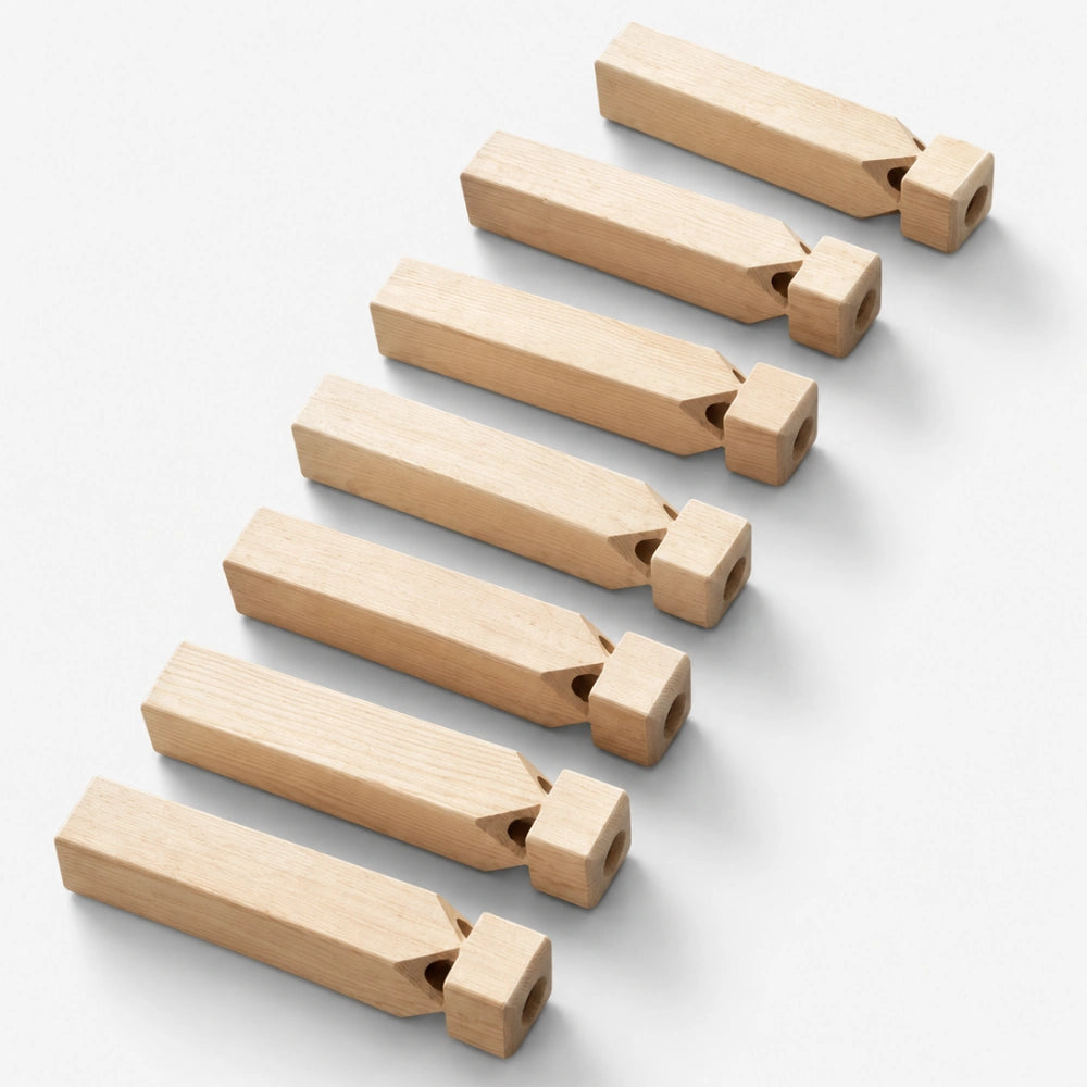 bundle of matsu train whistles