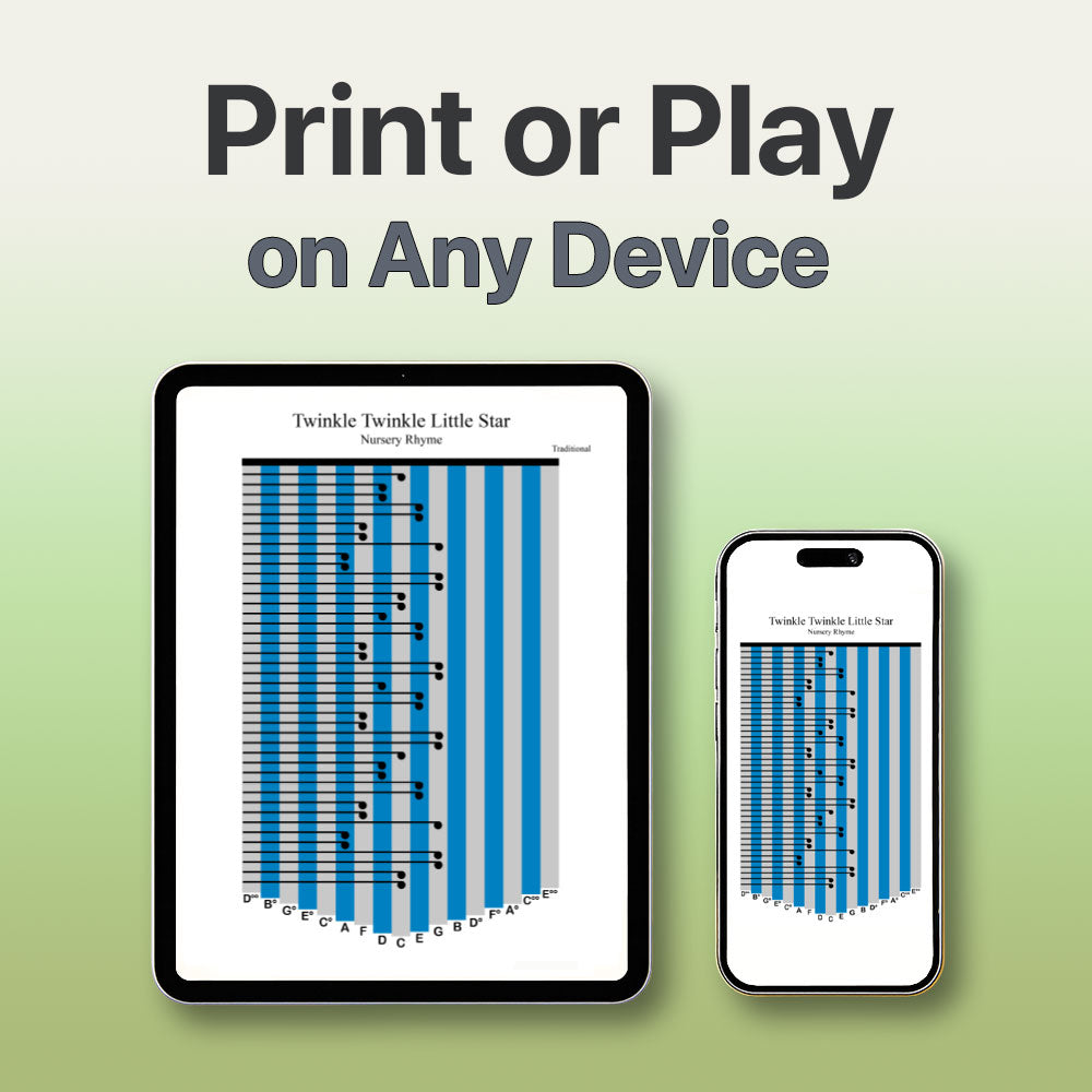 Jingle Bells - 17 Note Kalimba tab