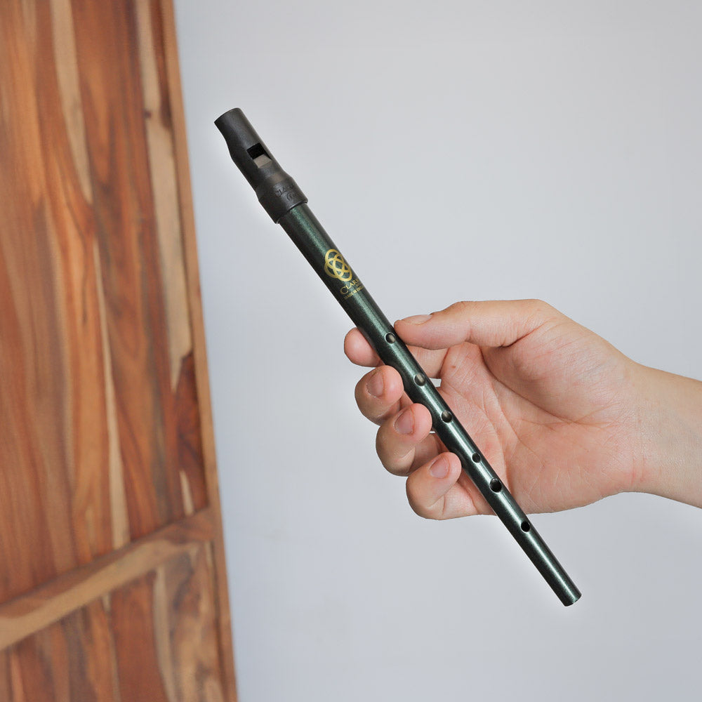 green Celtic win whistle in hand scale image