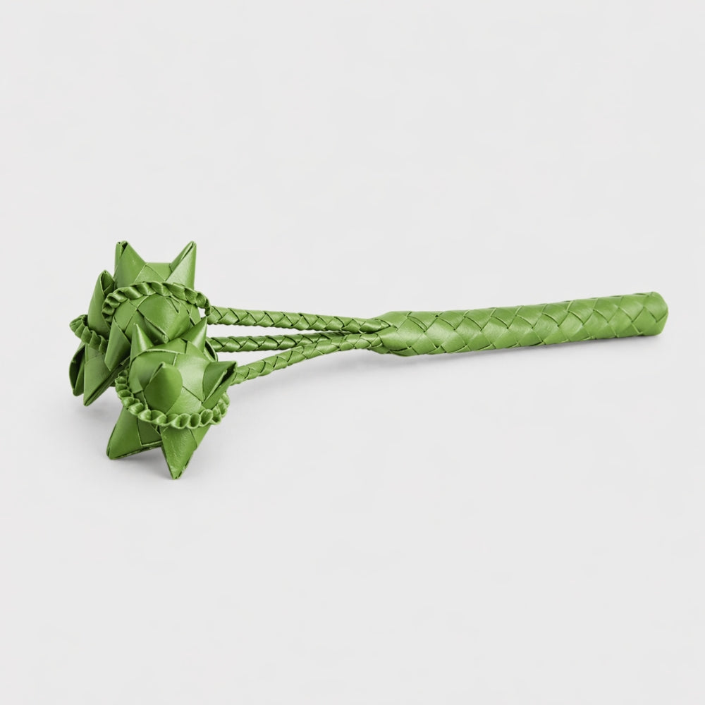 green draco straw percussion instrument