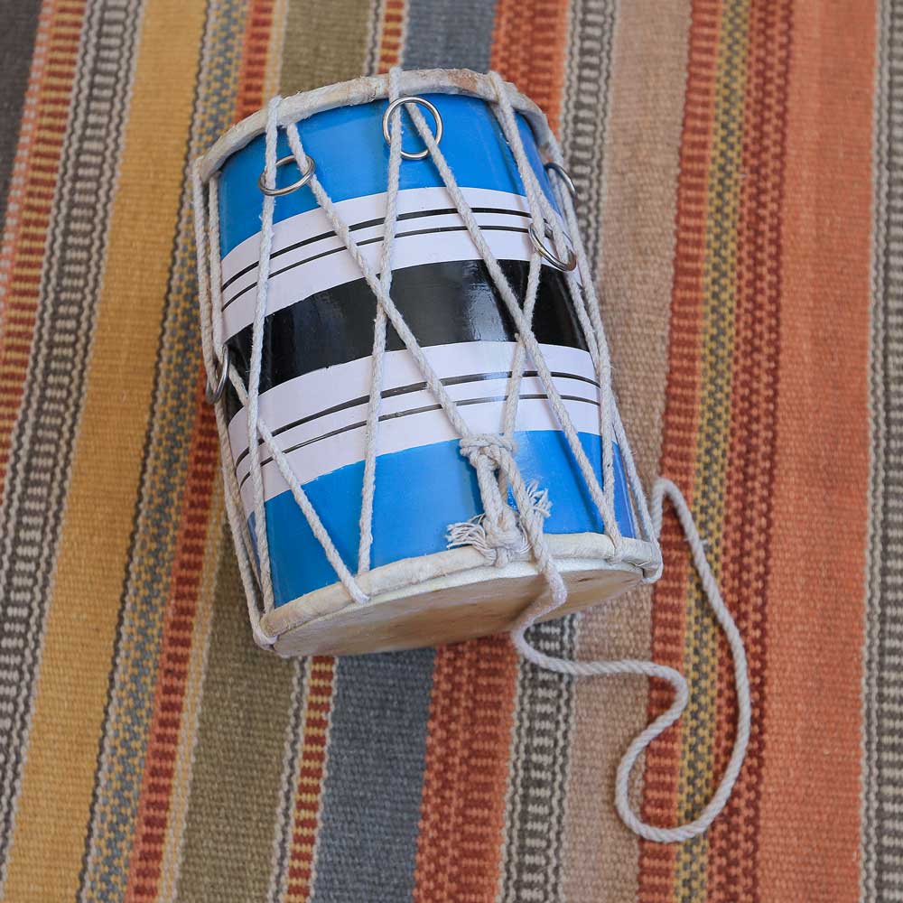 Close up of Dholak Drum