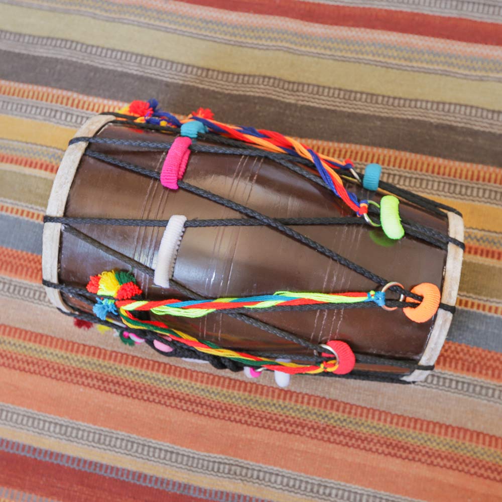 Close up of Fancy Dholak