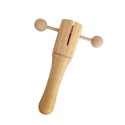 Solid pine wood matsu T-Clacker