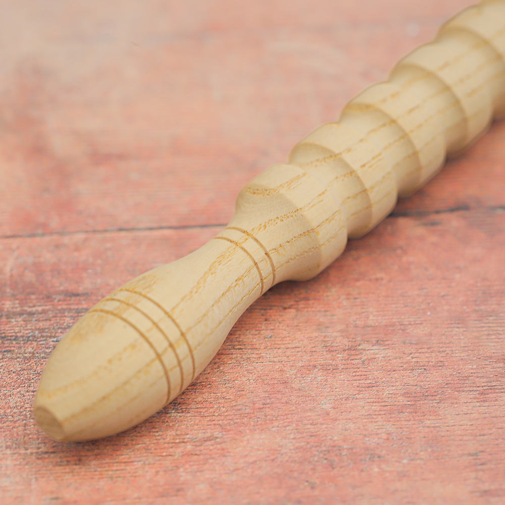 close up of morus guiro handle