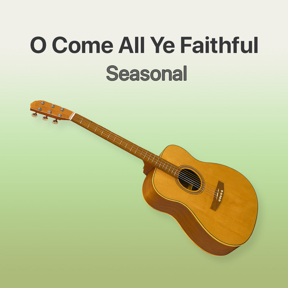 O Come All Ye Faithful - Guitar Tab
