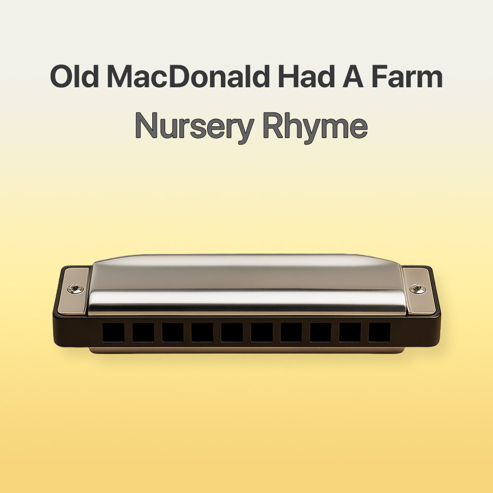 Old macdonald had a farm - Harmonica tab