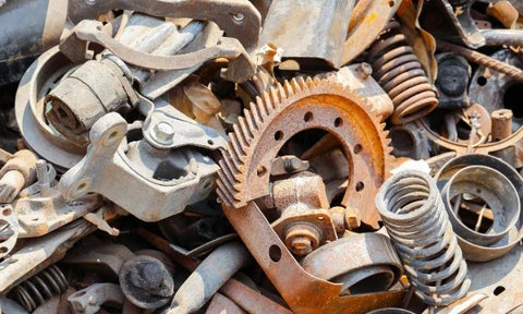 Recycled scrap metal