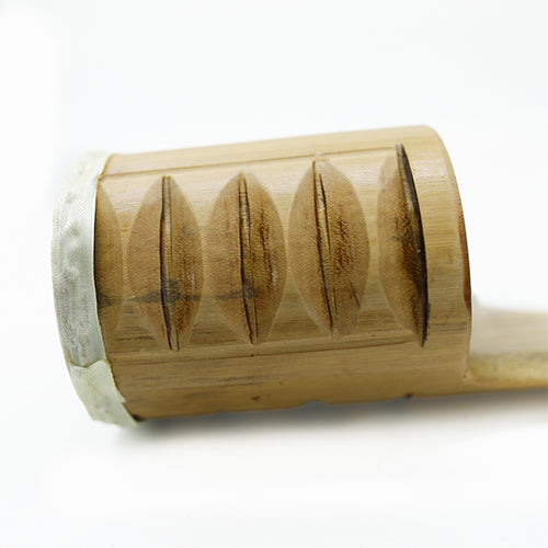 Bamboo Guiro Scraper Ridges Musical Instrument