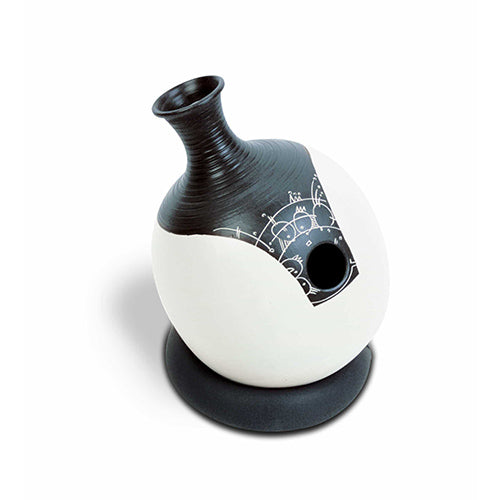 black and white basic schlagwerk udu drum
