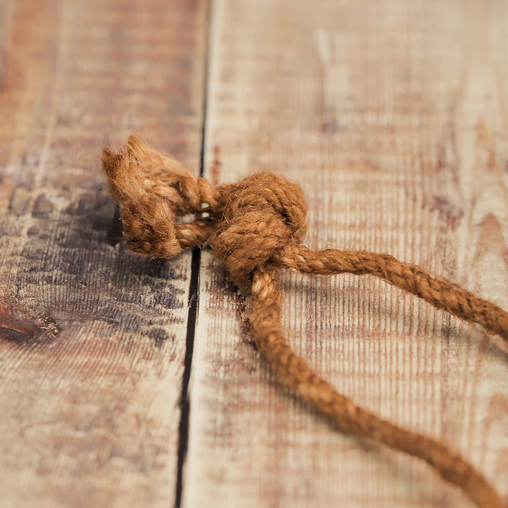 knotted loop for cowbell