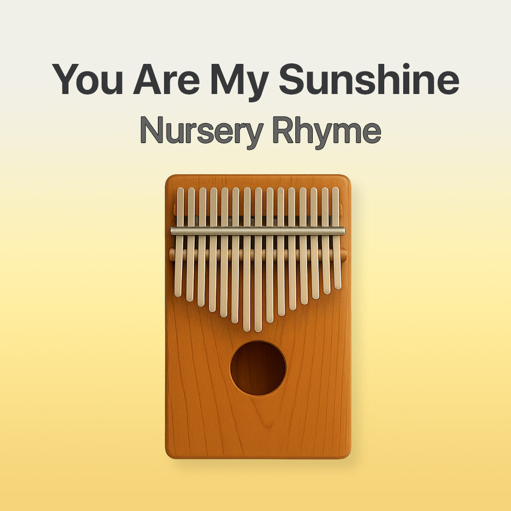 you are my sunshine kalimba tab
