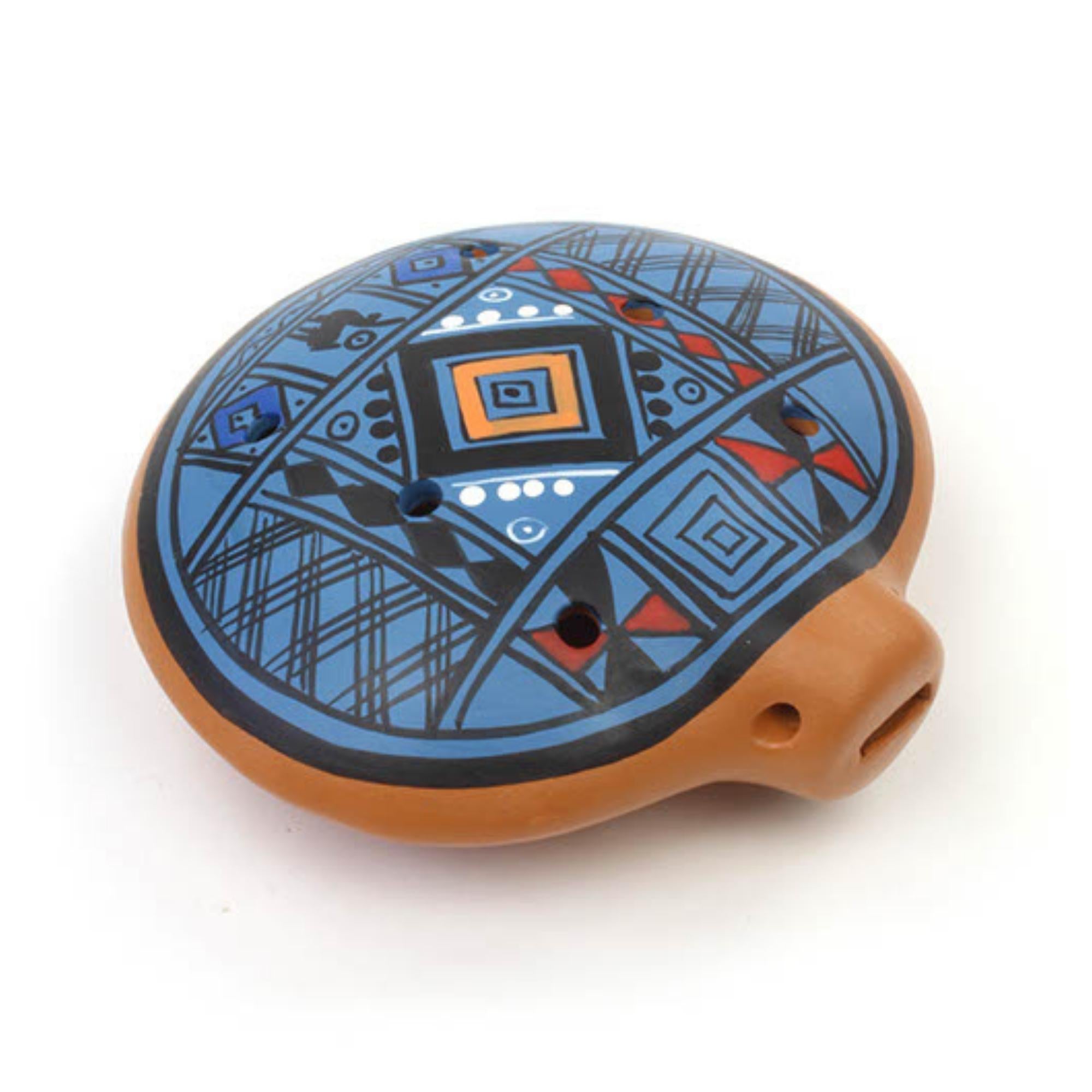 dark blue Inca ocarina