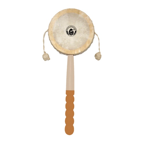 front view monkey drum rattlesnake