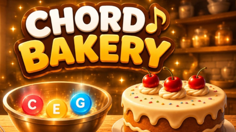 Chord bakery online music game