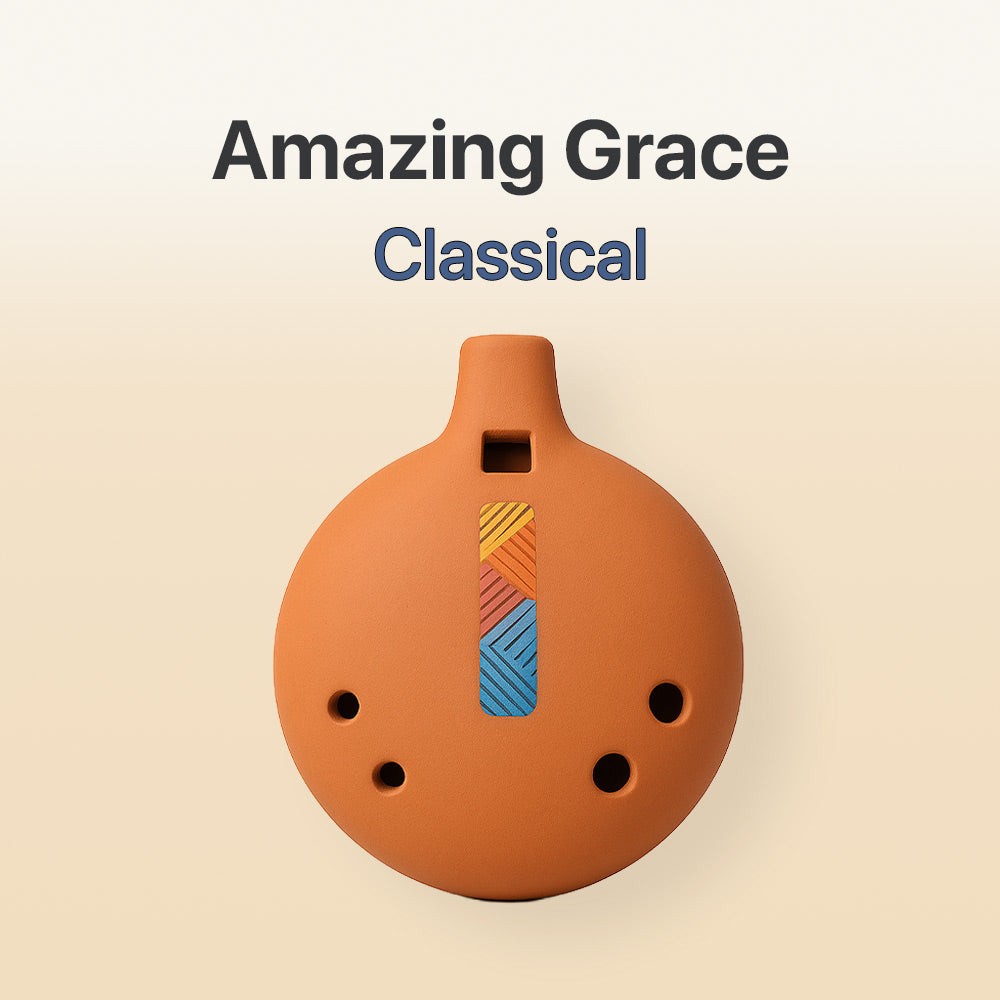 Amazing Grace - 6 Hole Ocarina Tab