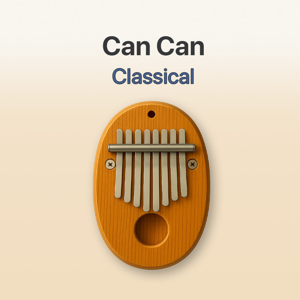 can can classical song 8 note