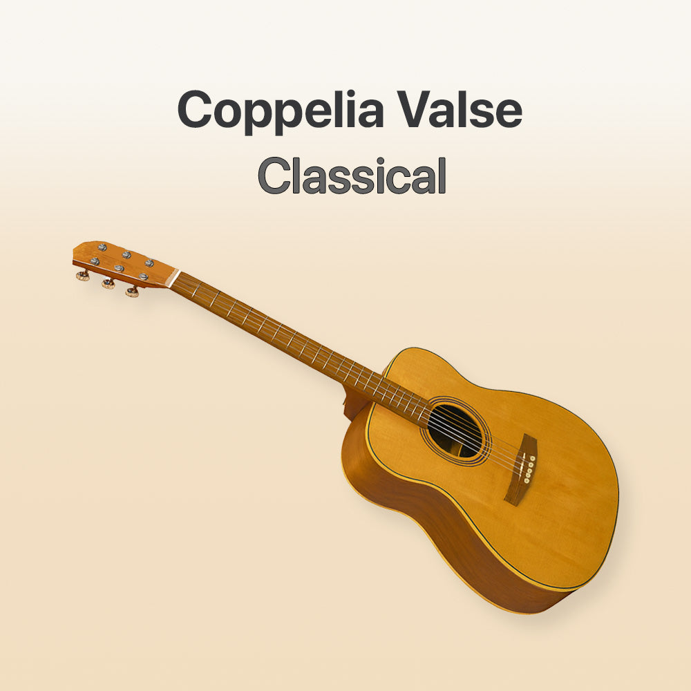 Coppélia Valse - Guitar Tab