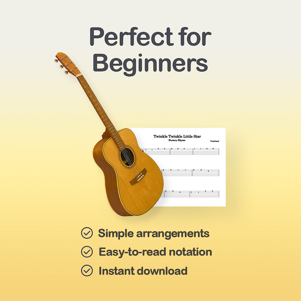 Row row row your boat - Guitar Tab