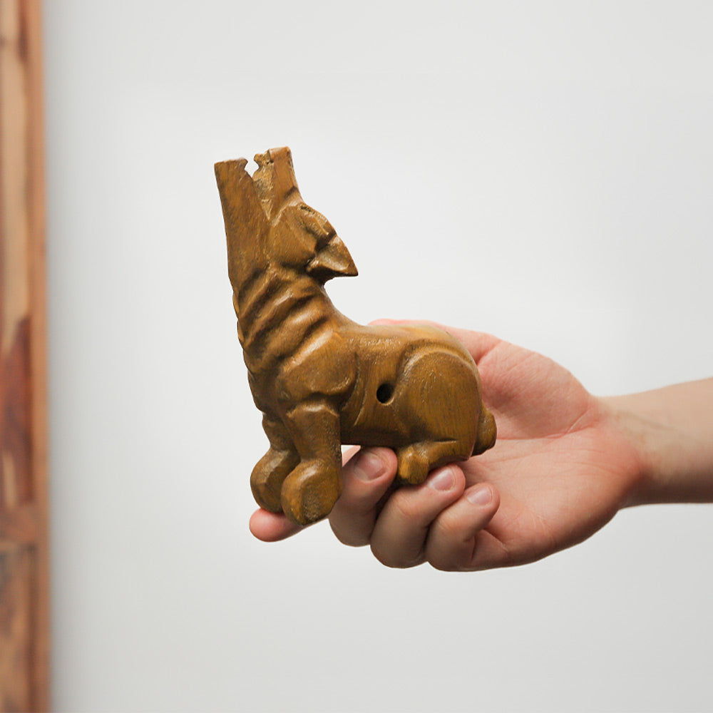 Buy The Wooden Wolf Whistle Ornament
