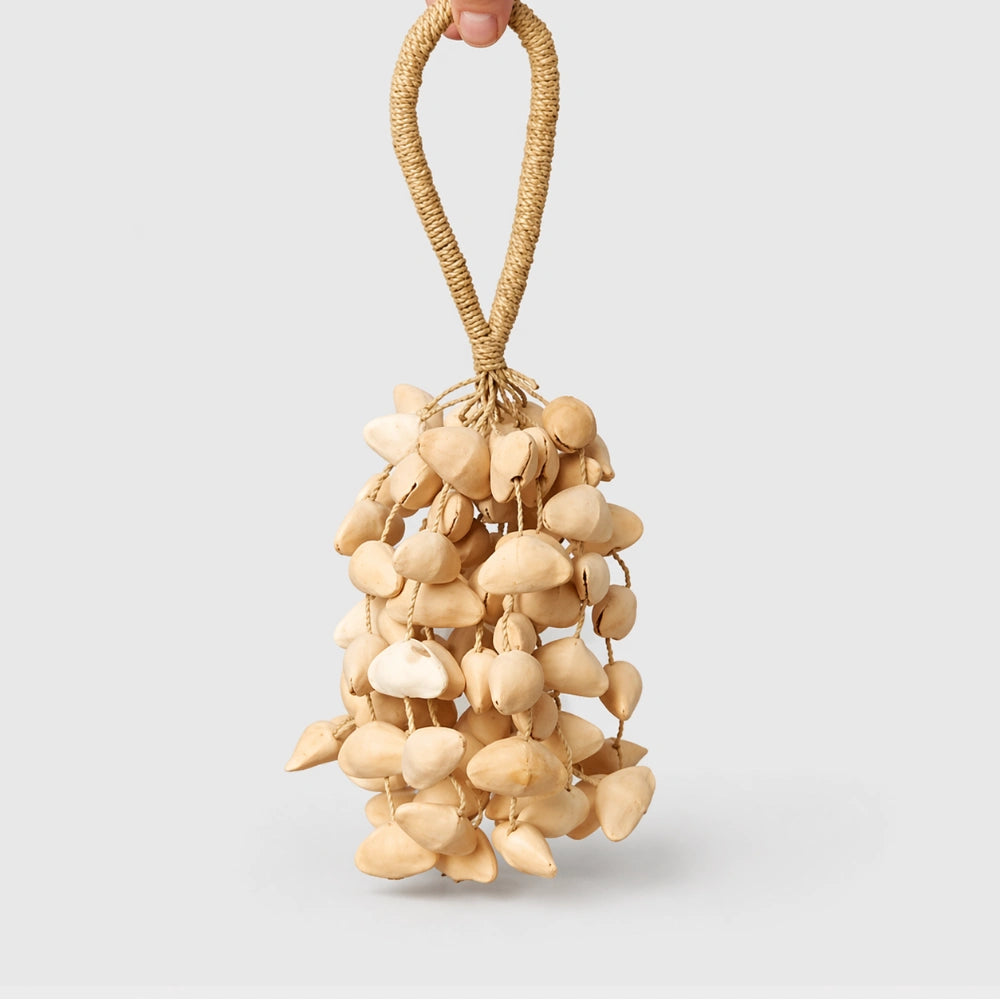holding large lima nut cluster