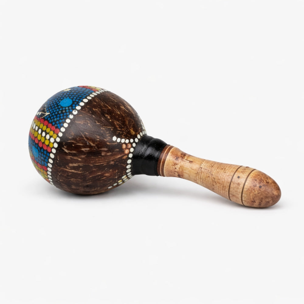 Cococnut Shell Instrument Buy Painted Coconut Shell Maraca Shaker Instrument