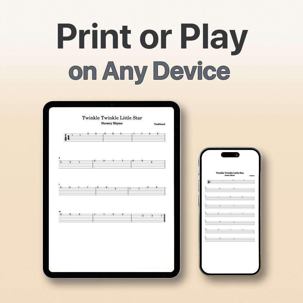 Waltzing Matilda - Guitar Tab