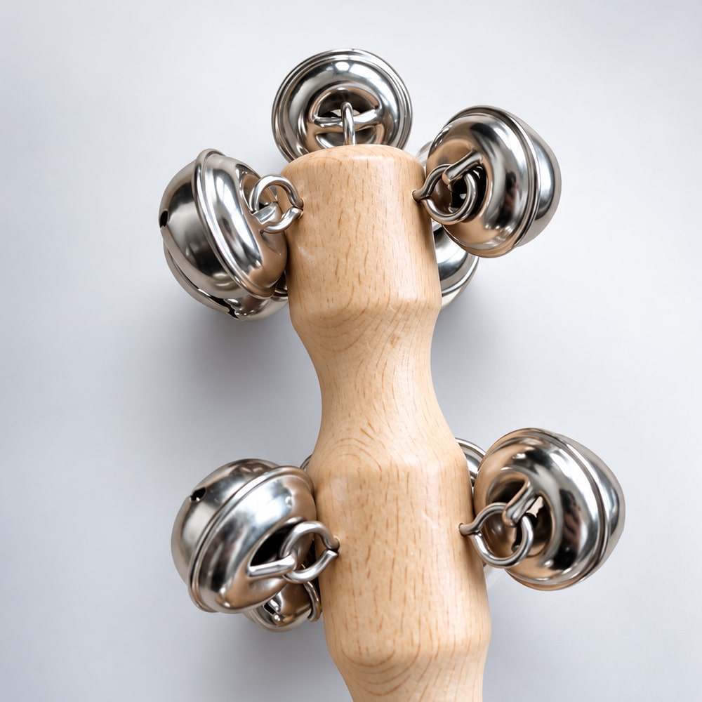 bells and stick close up