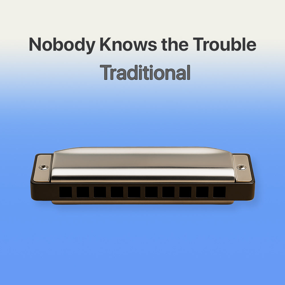 nobody knows the trouble harmonica tab