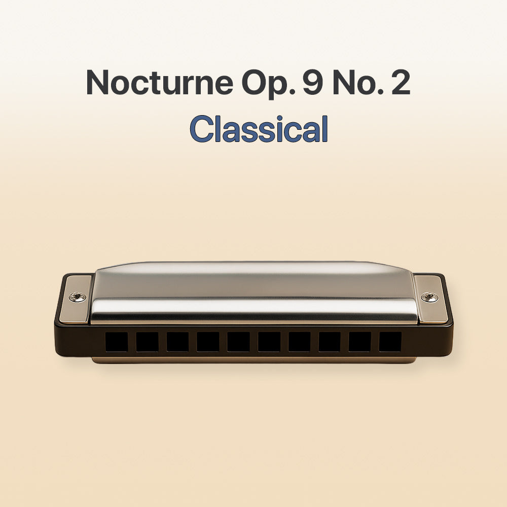 Nocturne Op.9.No.2 - Harmonica tab