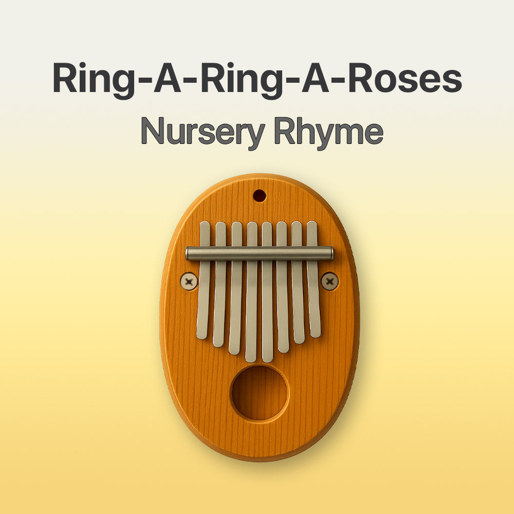 Ring A Ring A Roses - 8 Note Pocket Kalimba Tab