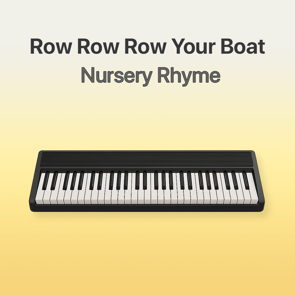 row row your boat sheet music