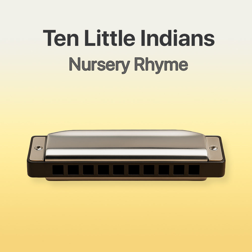 Ten Little Indians - Harmonica tab
