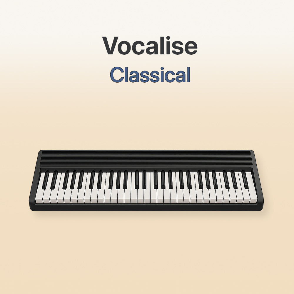 Vocalise Sheet Music